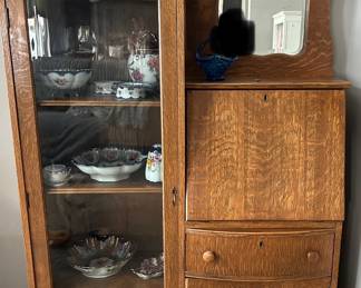 Antique secretary desk/cabinet