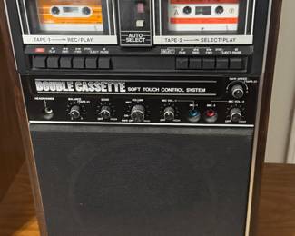 Vintage karaoke machine