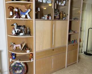 171 largemodularlightwoodwallunitwith