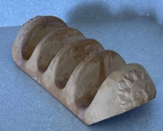 037 vintageterracottaceramictacorackwit