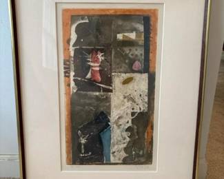 158 27x19signedortegaabstractframedpr