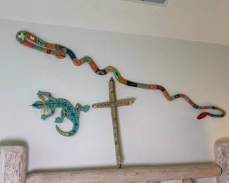 075 southwestfolkartwalldecorsetofthr