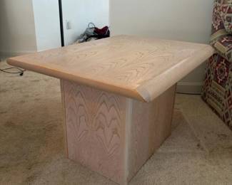 153 modernlightwoodpedestalendtable