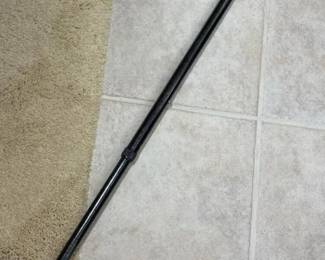 168 blackmetaladjustableheightwalkingca