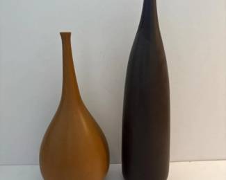 177 pairofmidcenturymodernstonewarebud