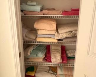 079 closetlinenlotsheetstowelsdishcloth