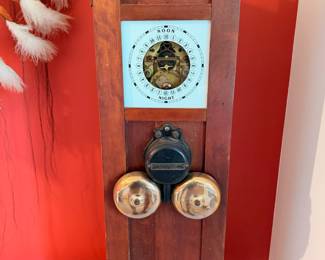 Antique O.B. McClintock, Minneapolis bank vault burglar alarm