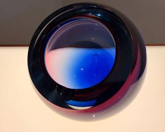 Beautiful vintage Timo Sarpaneva glass sculpture