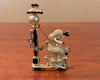 There is a nice selection of mostly vintage fashion jewelry