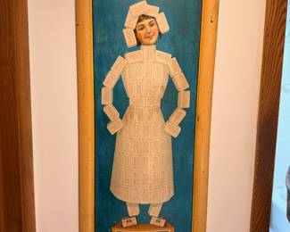 Antique ‘Kirk’s Flake Soap’ advertisement by Robert Gain Co., Brooklyn, NY