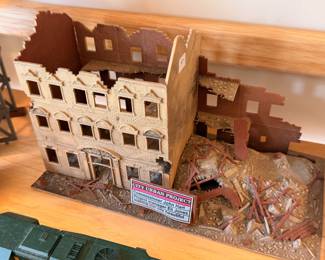 There is a large selection of vintage HO scale trains and accessories
