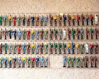 Hand painted “workers”, ideal for larger scale models.  These will be sold individually