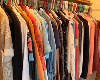 There are a total of 5 closets full of vintage and modern women’s and men’s clothing and accessories