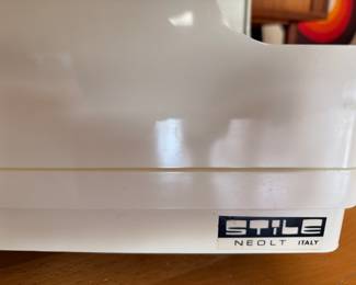 1970’s architect/artist caddy designed by Giovanni Pelis for Stile Noelt, Italy, with key