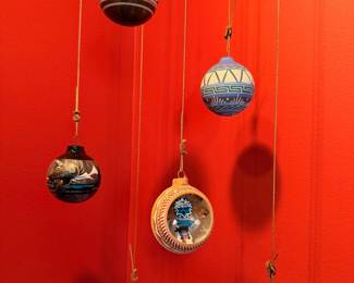 Vintage Navajo (most are artist signed) ornaments