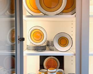 Set of vintage Midsummer Stonehenge ‘Sun’ china in Like New condition