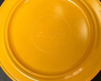 Nice selection of vintage Heller stackable dishes
