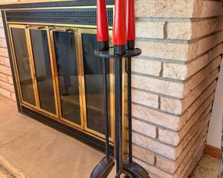 Very cool 60’s Mod fireplace tool set
