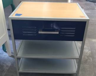 ‘Locker’ style bedside table