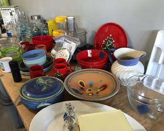 Various Kitchenware pieces - Waechterbach, Fiori, Ball Jar