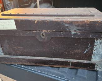 rustic tool box