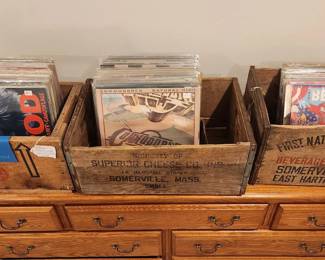 vinyl and crates