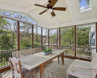 teak patio set  9 cushions included