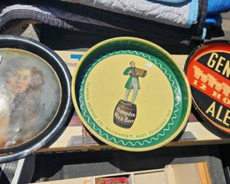 vintage beer trays
