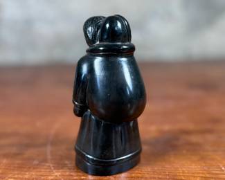 “Mother and Child”, a soapstone sculpture by listed Canadian artist, Philip Thorn. Signed underneath as shown in photos and measures, 5” H.