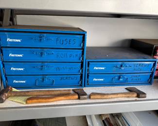 	#82	Fastenal set of 6 with contents	 $150.00 				