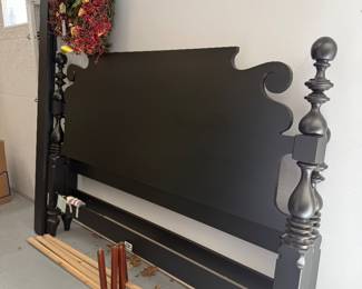 	#65	Beautiful Ethan Allen Quincey King headboard, footboard and side rails	 $525.00 				