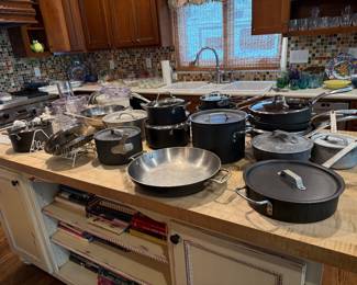 All-Clad and Calphalon cookware! 