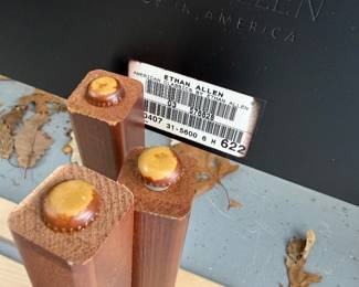 	#65	Beautiful Ethan Allen Quincey King headboard, footboard and side rails	 $525.00 				