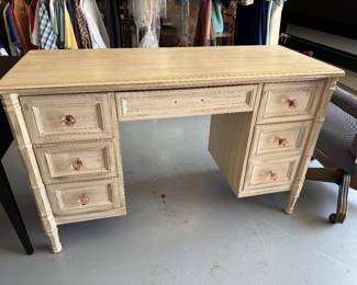 	#61	Henredon Desk 47x19x30 "as is"	 $50.00 				