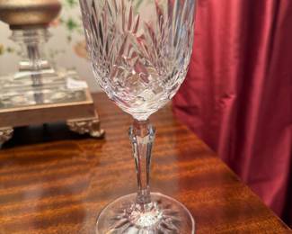 	#19	Miller Rogaska 22K Gold Trim 10 Wine Glasses	 $200.00 				