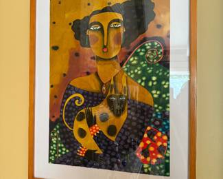 	#25	Original Signed Painting by Hortensia Bueno	 $175.00 				