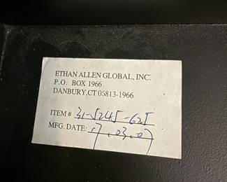 	#72	Ethan Allen Chest 42x18x25	 $325.00 				