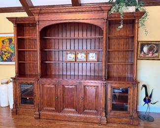 	#29	Sligh Ellis Line 3 Piece cabinet with Plasma Vision tv 108x24x90	 $575.00 				