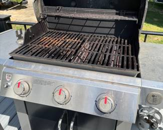 	#43	Weber Grill Genisis II with 2 tanks	 $150.00 				