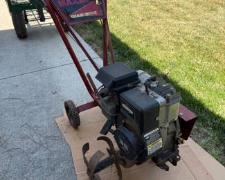 	#92	Maxim chain drive tiller	 $225.00 				