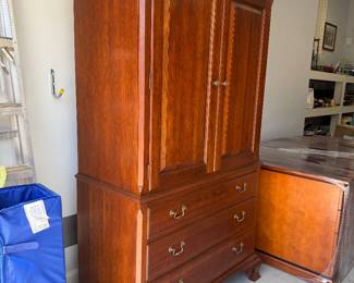 	#59	Ethan Allen Cabinet 44x21x76	 $325.00 				