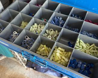 	#82	Fastenal set of 6 with contents	 $150.00 	