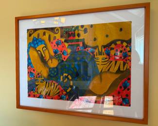 	#26	Original Signed Painting by Hortensia Bueno	 $175.00 				