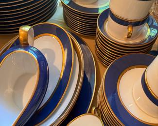 	#18	Fitz and Floyd Renaissance 62 pieces	 $225.00 				