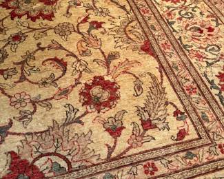 	#23	 Pakistan Handknotted Rug 17.9 x 12.1	 $2,200.00 		recently cleaned		