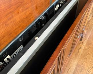 	#29	Sligh Ellis Line 3 Piece cabinet with Plasma Vision tv 108x24x90	 $575.00 				