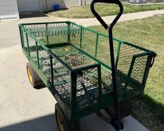 	#91	Metal Garden Cart	 $100.00 				