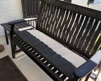 	#100	Bench 4'L & Side Table	 $125.00 				