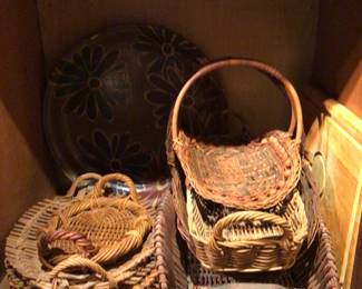 Wicker baskets 