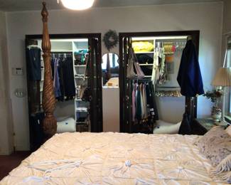 Master bedroom overview 